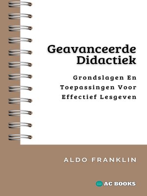 cover image of Geavanceerde Didactiek